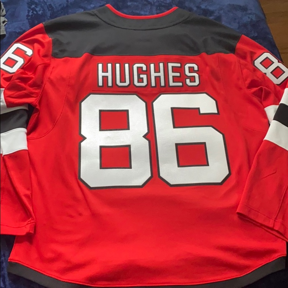New Jersey Devils Jack Hughes Jersey